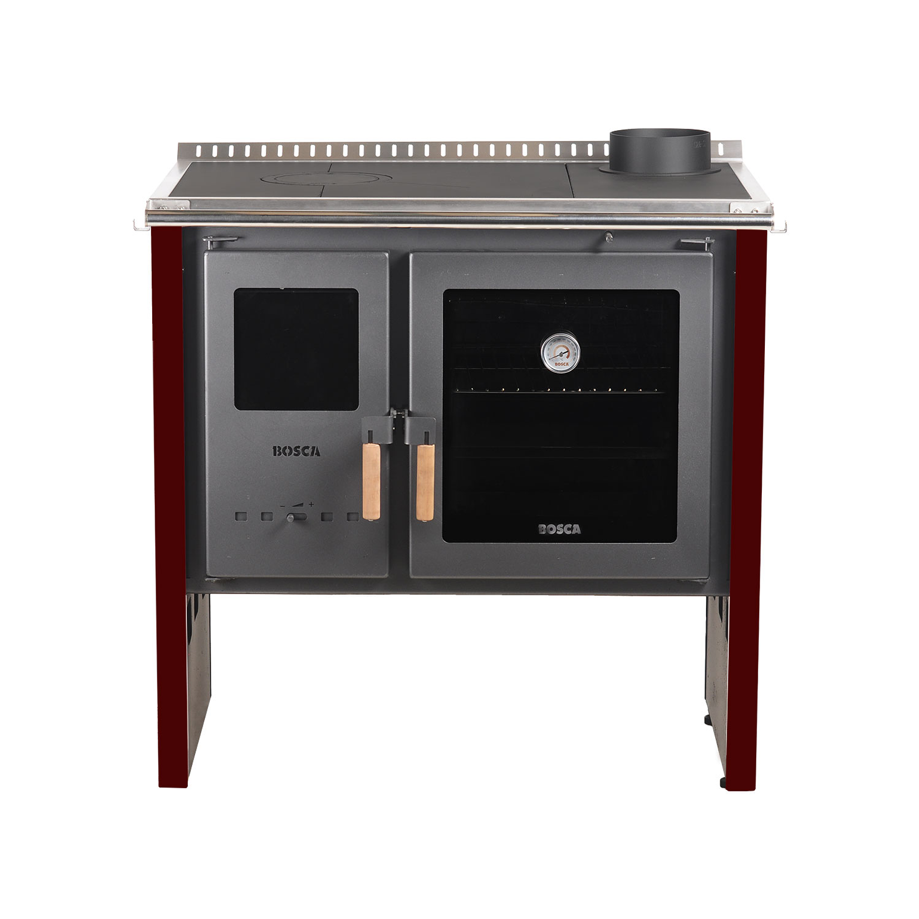Cocina a Leña Bosca Hestia 90 Burdeo