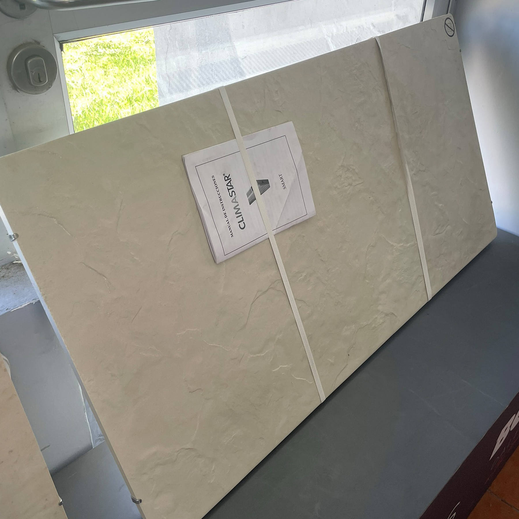 Calefactor Climastar touch 1000w pizarra nieve 