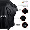 Pack Parrilla a gas Neo Grill 4Q + Funda