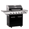 Pack Parrilla a gas Black Premium 5Q + Funda