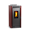 Pack estufa a pellet Black Vision  Burdeo + Calefactor Atlantic F120 1000W de regalo