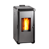 Estufa a pellet Hera + Charcoal  + Calefactor Atlantic F120 1000W de regalo