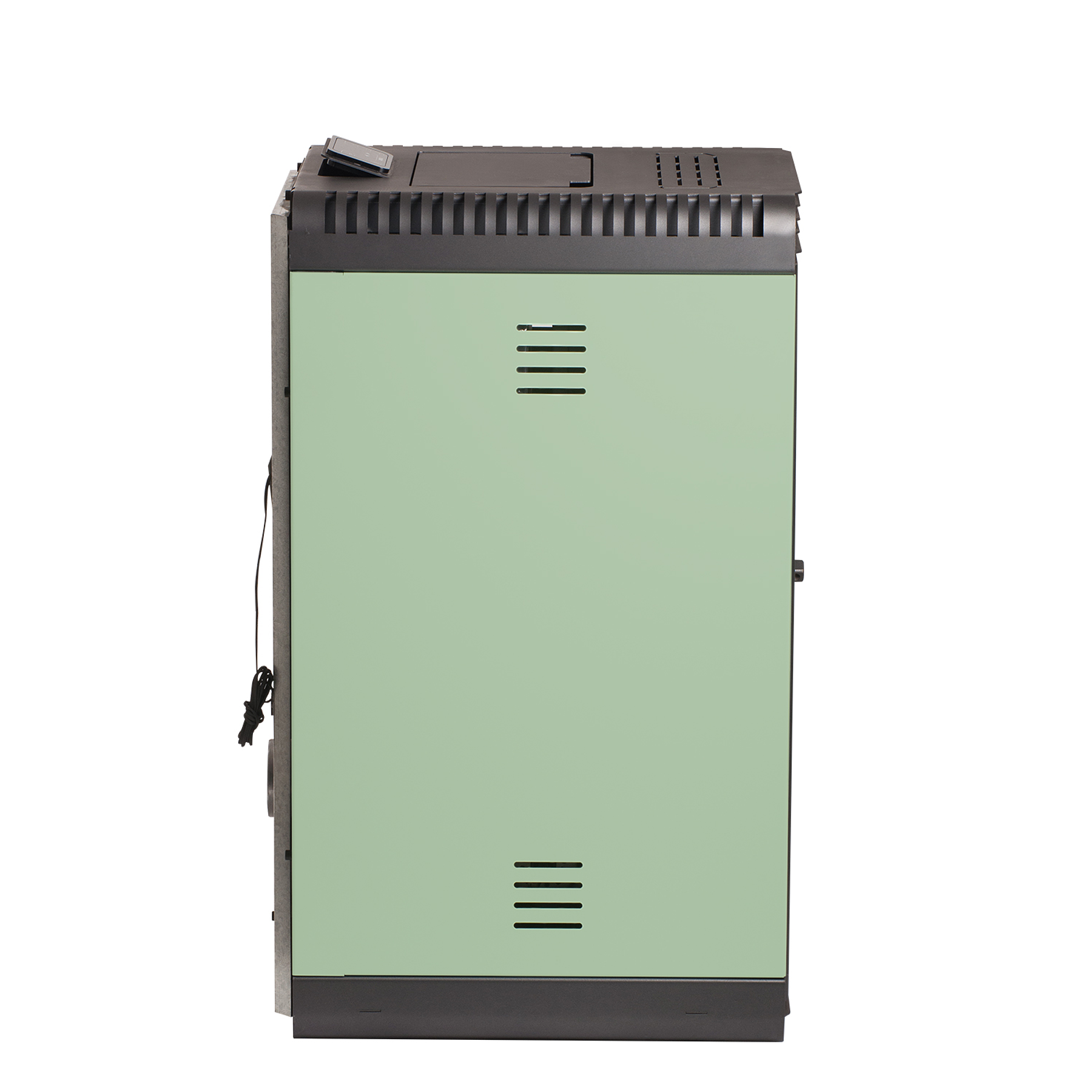 Estufa a pellet Hera+ Verde + Calefactor Atlantic F120 1000W de regalo