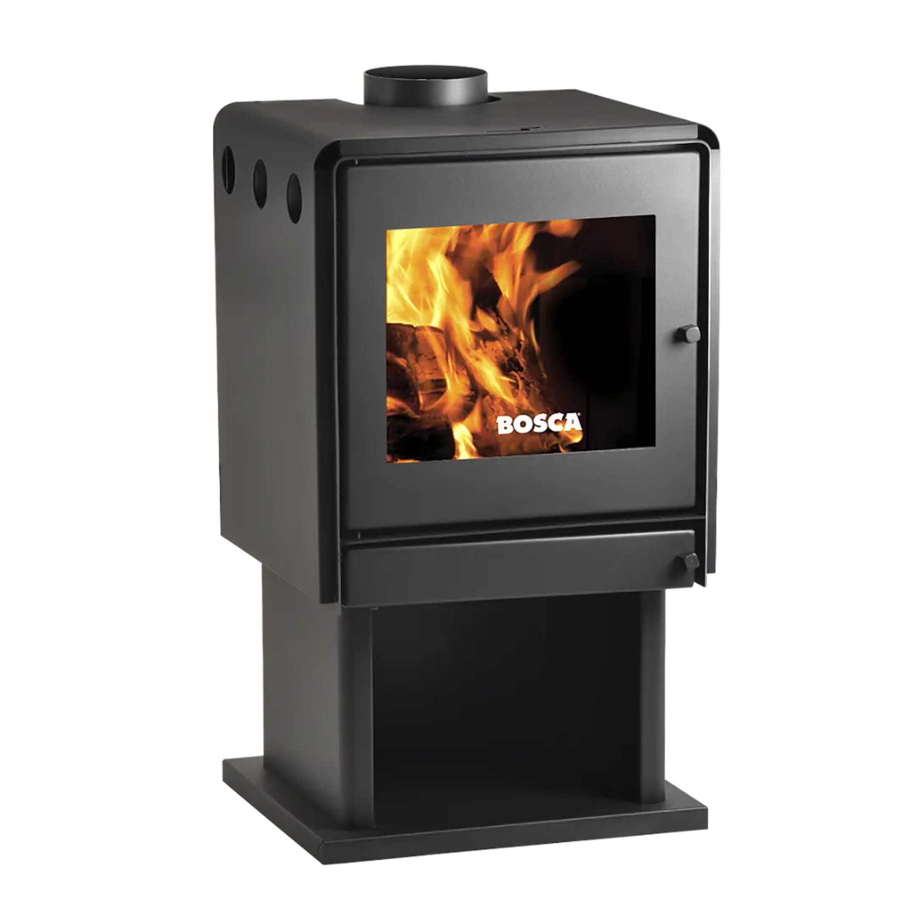 Pack Estufa a Leña Limit 480 + kit de instalación