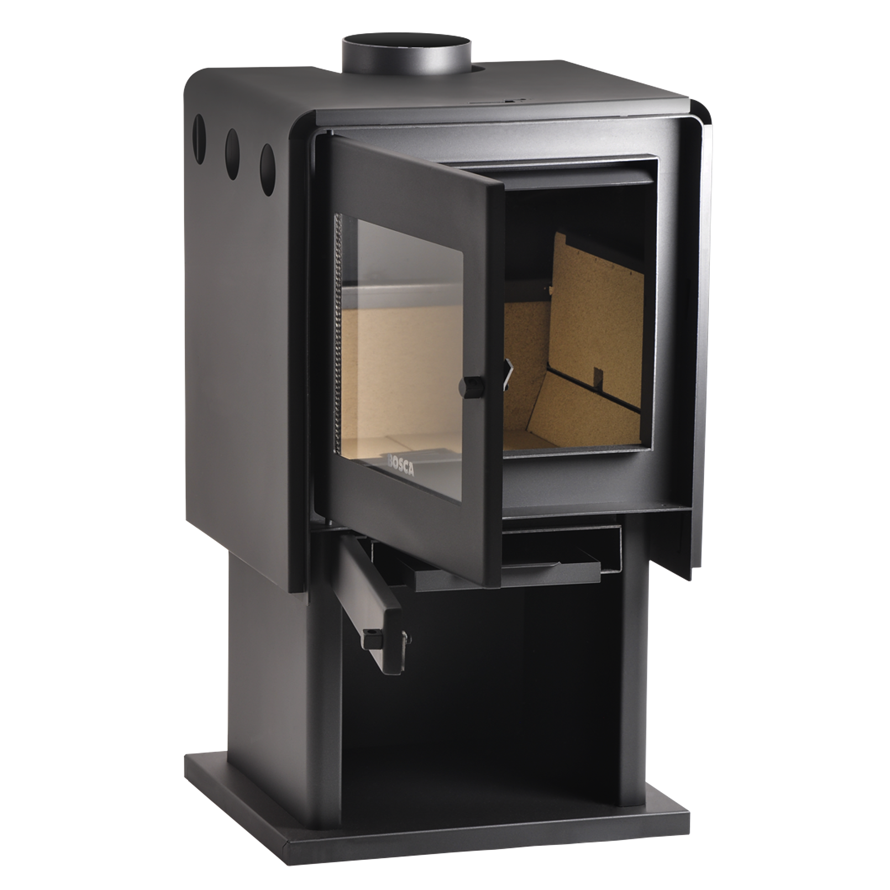 Pack Estufa a Leña Limit 480 + kit de instalación