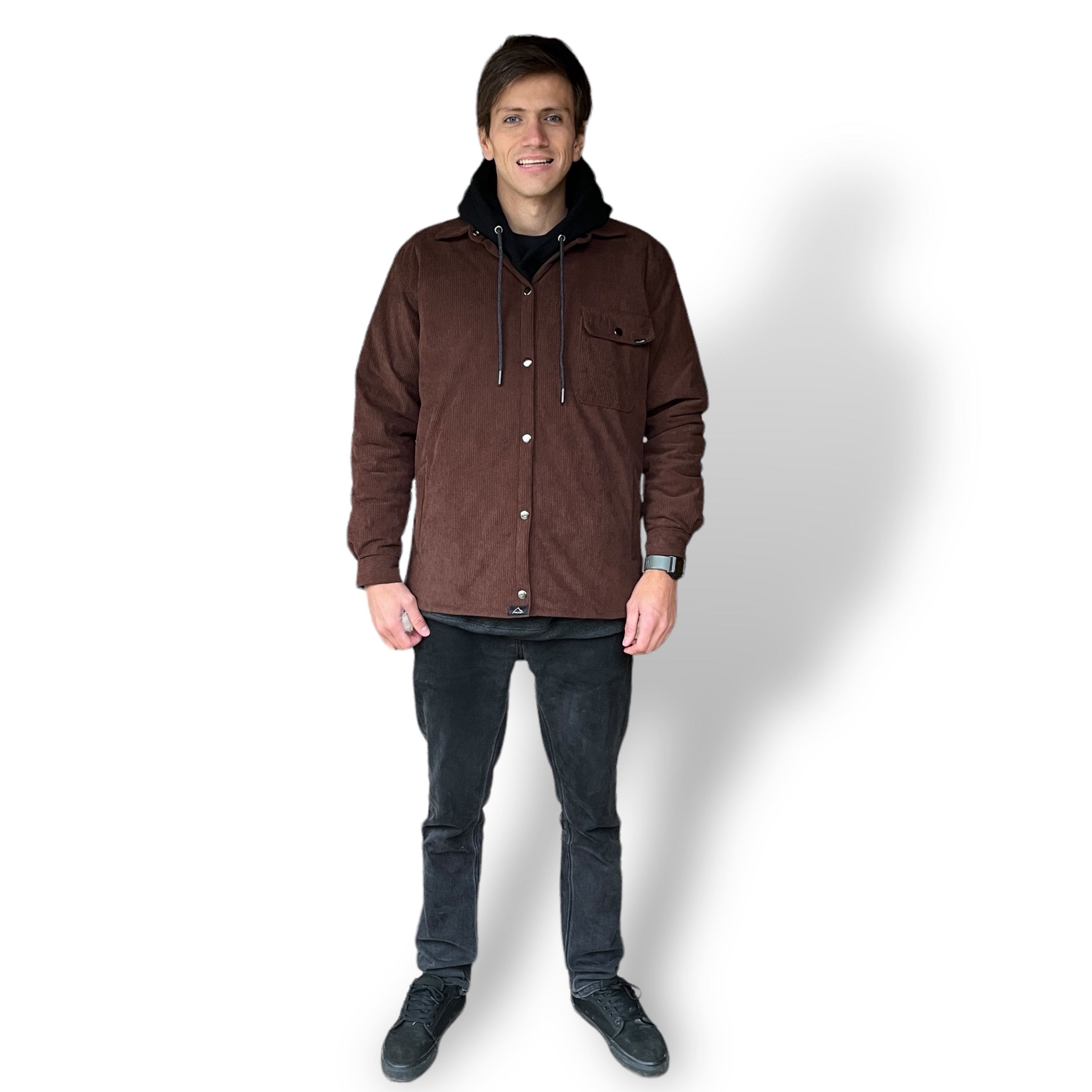 CHAQUETA REVERSIBLE HOMBRE CAFÉ 6