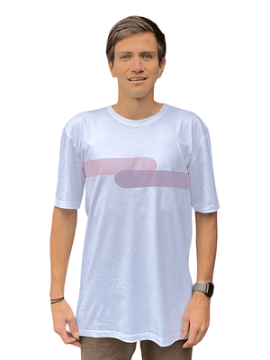 POLERA MANGA CORTA HOMBRE WHITE VULZEEBOARDS