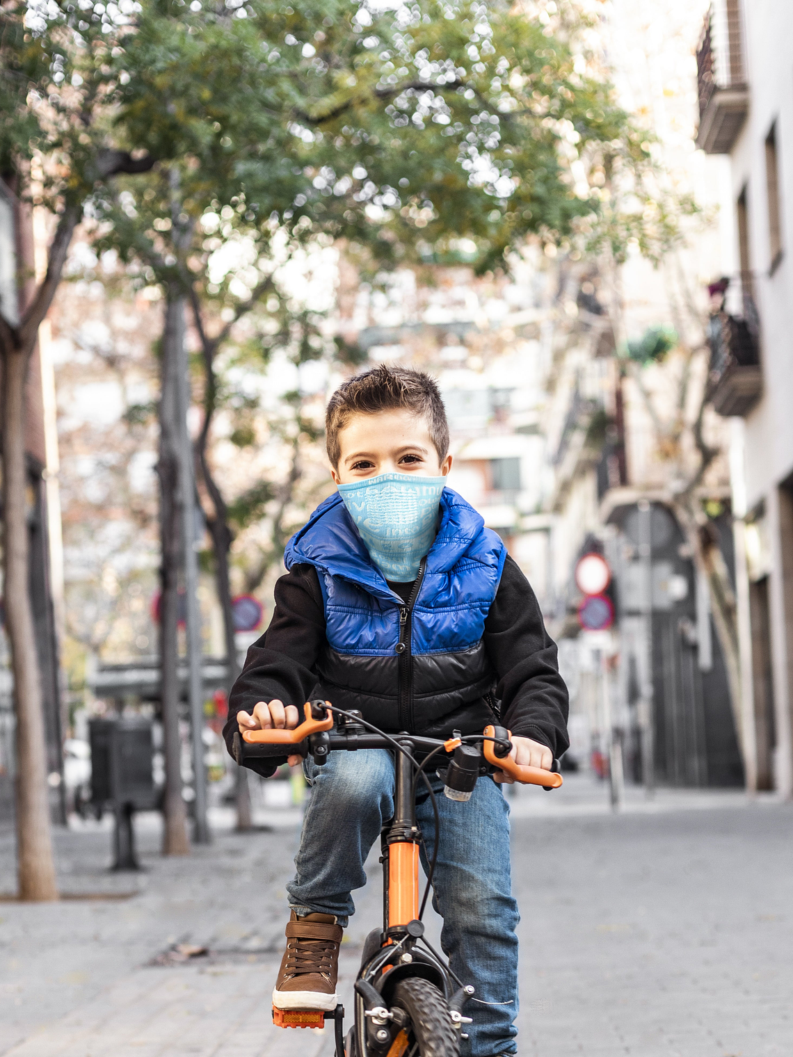 Bandana De Invierno Kids Reversible E9 -Pink 2