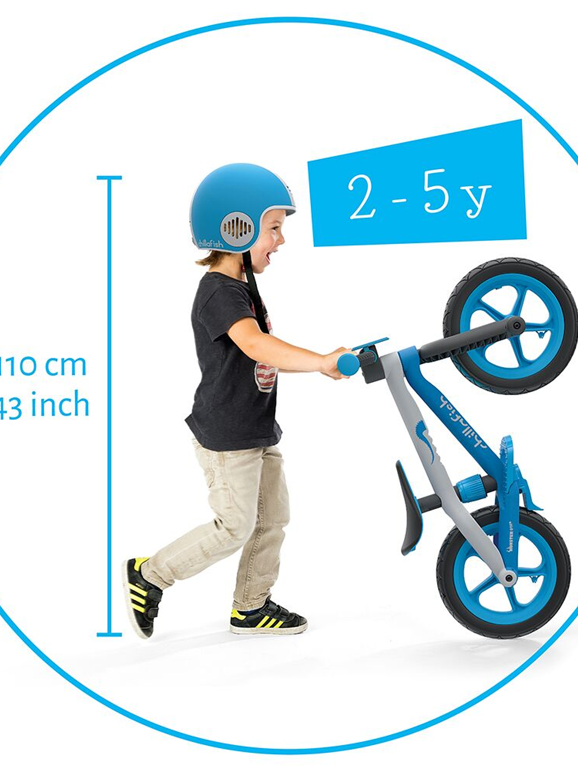 Bicicleta de Equilibrio BMXie 02 Blue 3