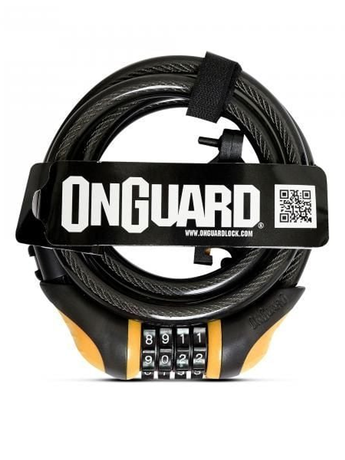 Candado Bicicleta C/CLAVE OnGuard Neons Colores 180mm x 12mm 5