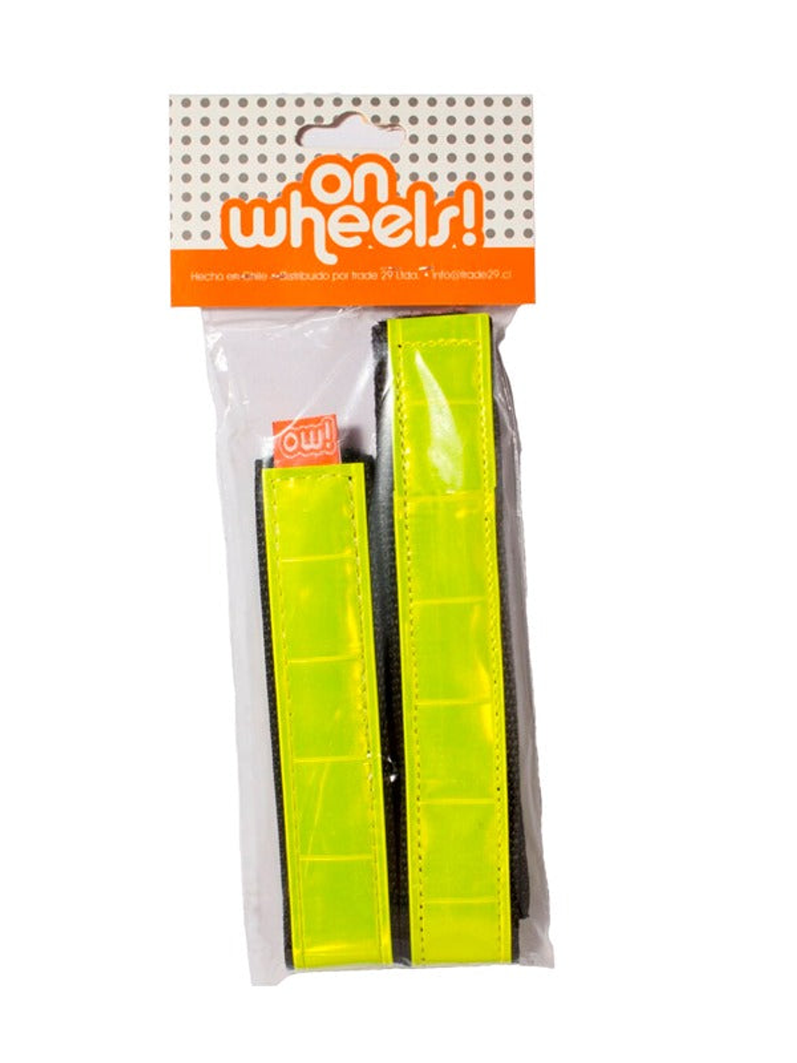 Set OnWheels! Afirma Pantalón Doble Reflectante Amarillo 3