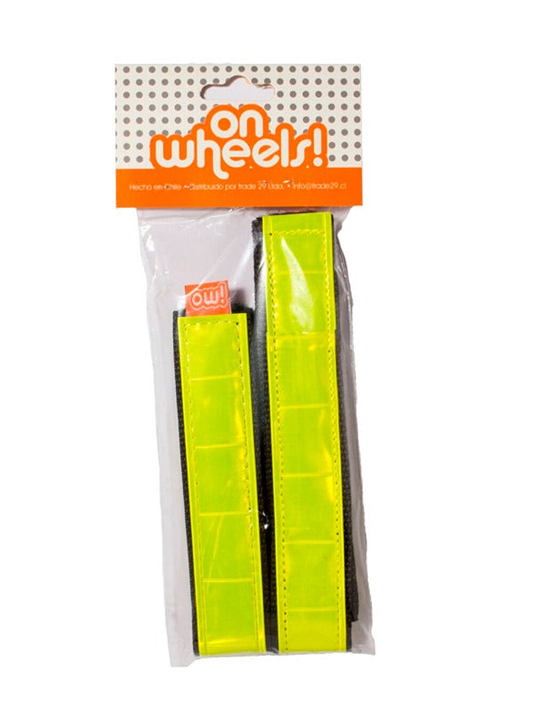 Set OnWheels! Afirma Pantalón Doble Reflectante Amarillo 3
