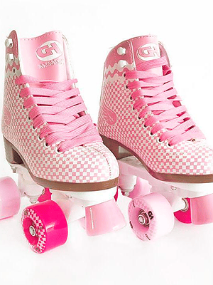 Patines Quad Hondar Soy Luna rosado