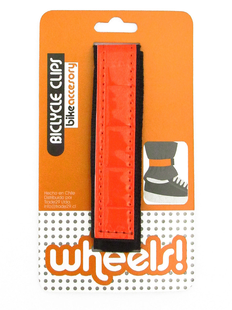 Reflectante OnWheels! Afirma Pantalón Naranjo 1