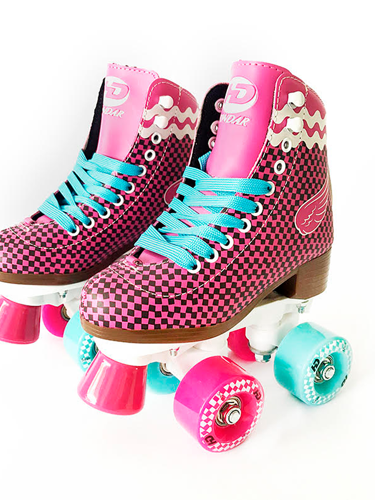 Patines Quad Soy Luna Fucsia Black 2