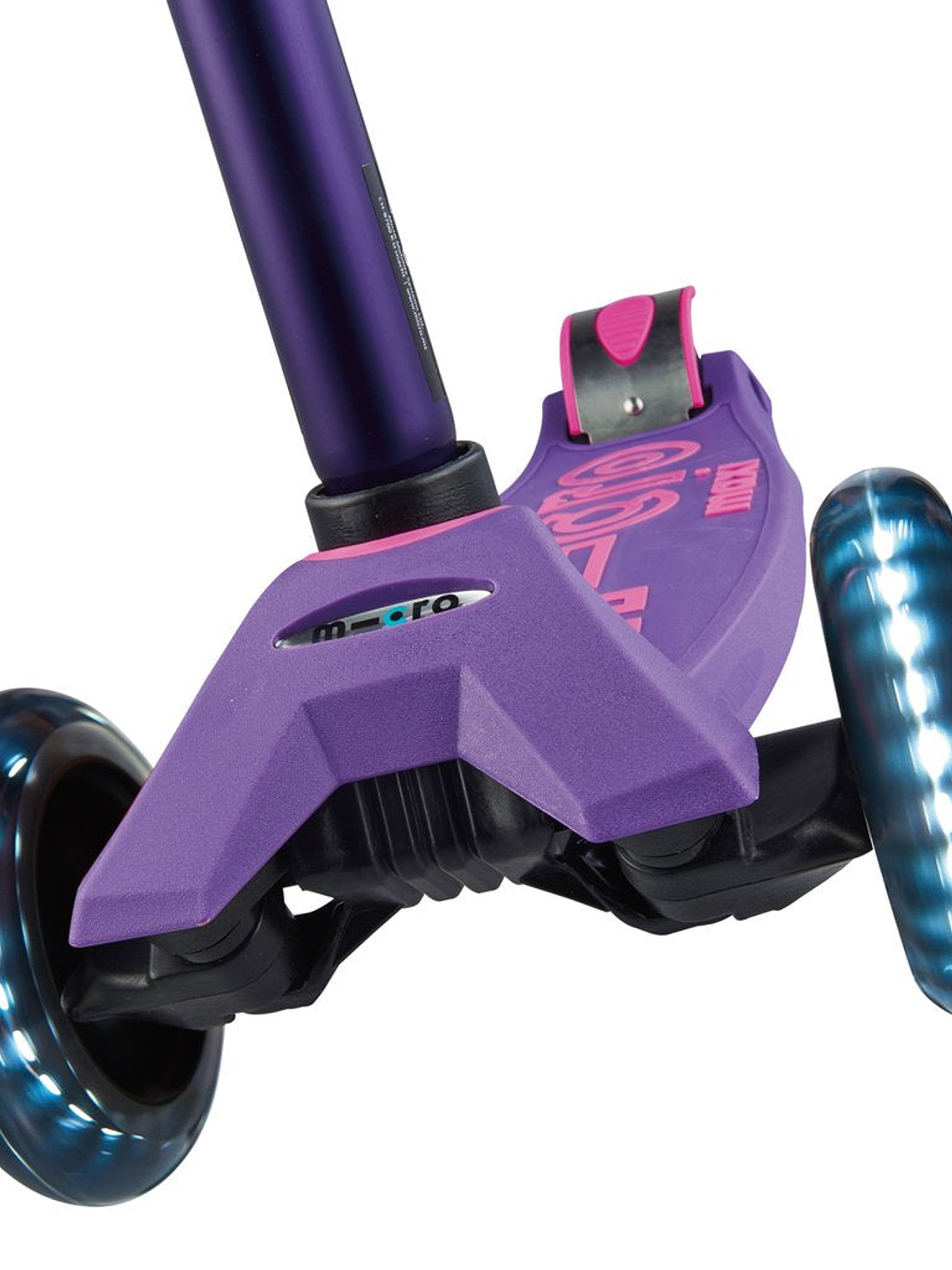 Scooter Maxi Deluxe LED Morado 4