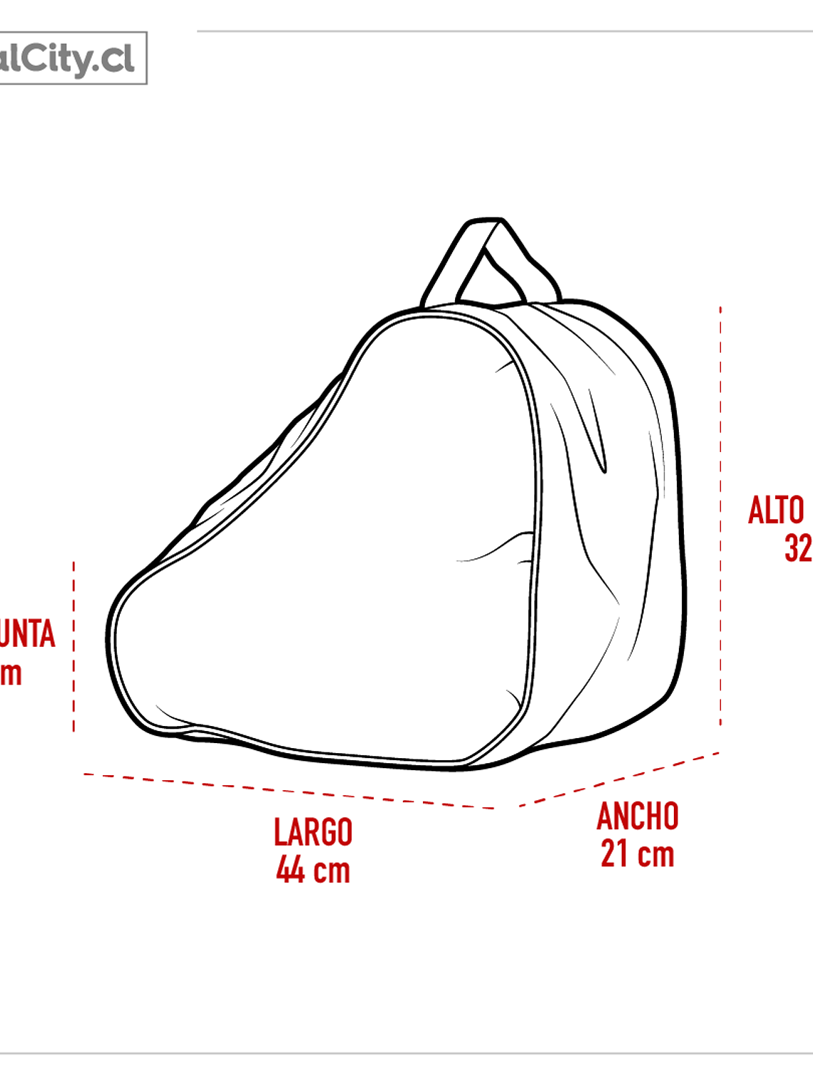 Bolso para patines Blackbull negro 4