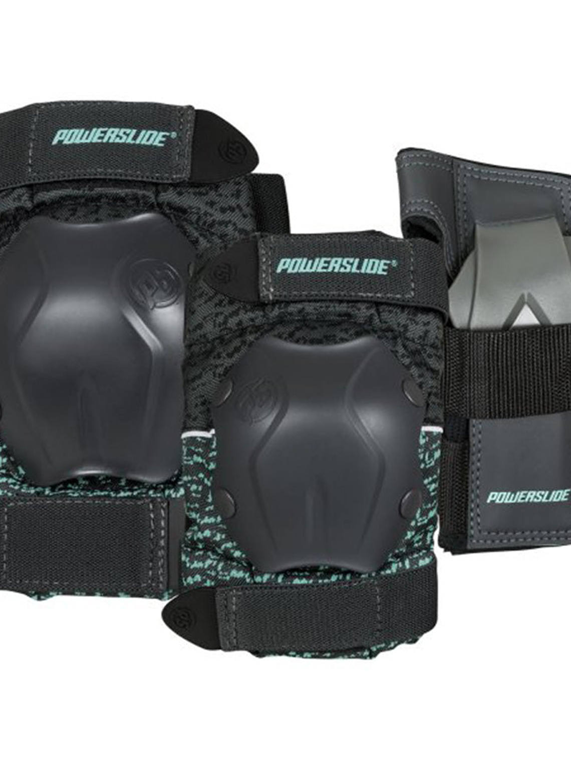 Set de protecciones Standar Powerslide Black Green 1