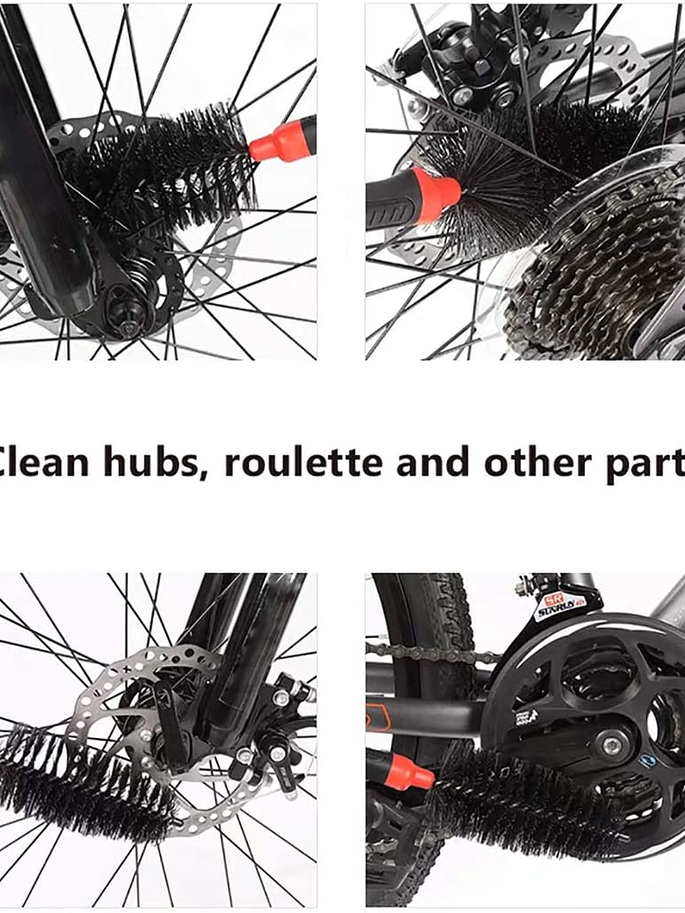 Set de cepillos de limpieza 3