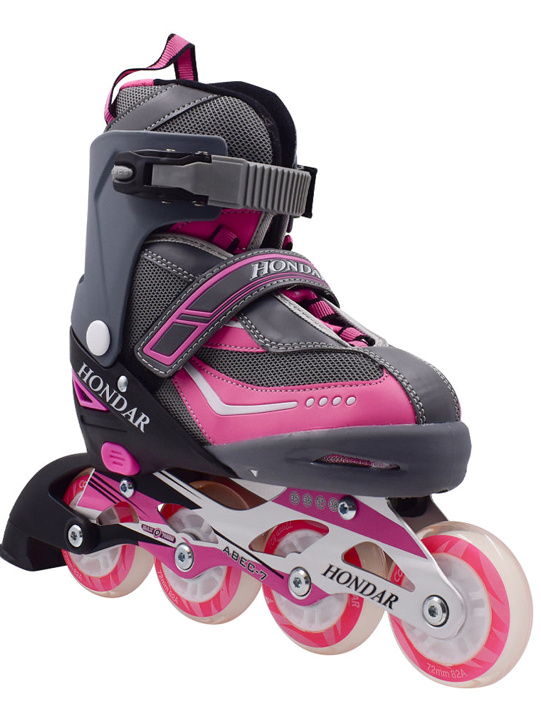 Patín en Línea Hondar 126 Rosado 1