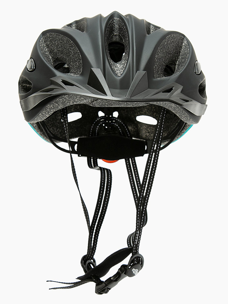 Casco Sport OnWheels! Negro/Turqueza 2