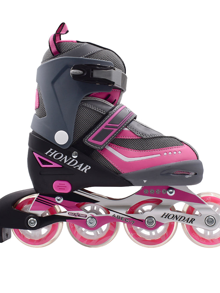 Patín en Línea Hondar 126 Rosado 2