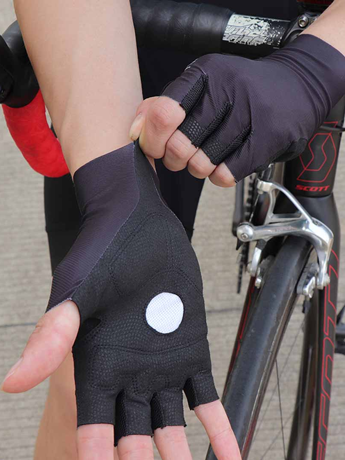 Guante Corto Mcycle azul oscuro 3