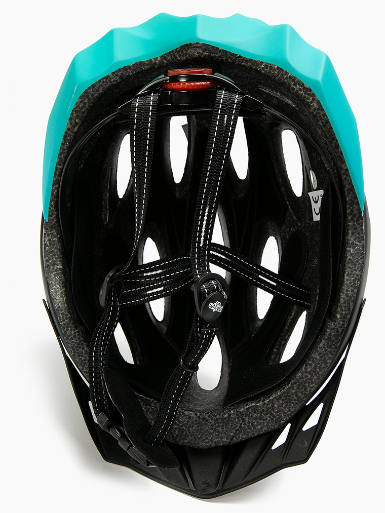 Casco Sport OnWheels! Negro/Turqueza 5