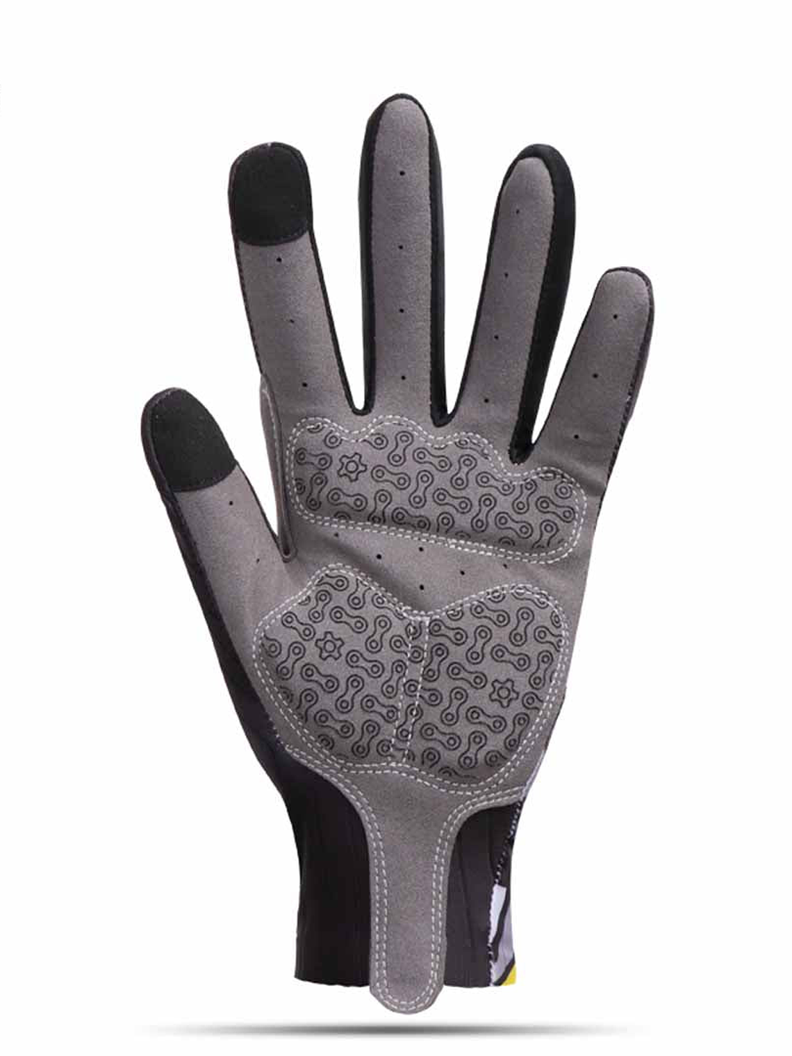 Guante Largo Ms003 Negro/Rosa 2