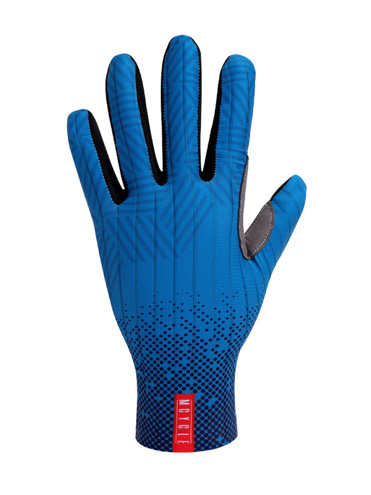Guante Largo Mcycle azul 2