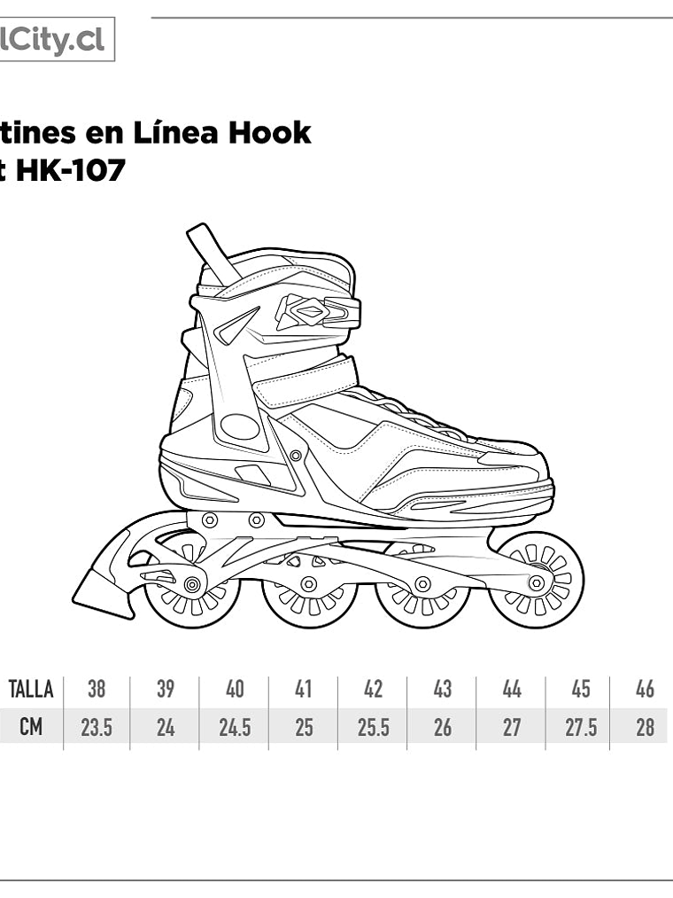 Patines en Línea Hook Hit Purple HK-107 7