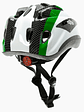 Casco Infantil Deportivo con Luz OnWheels! Green - Thumbnail 4