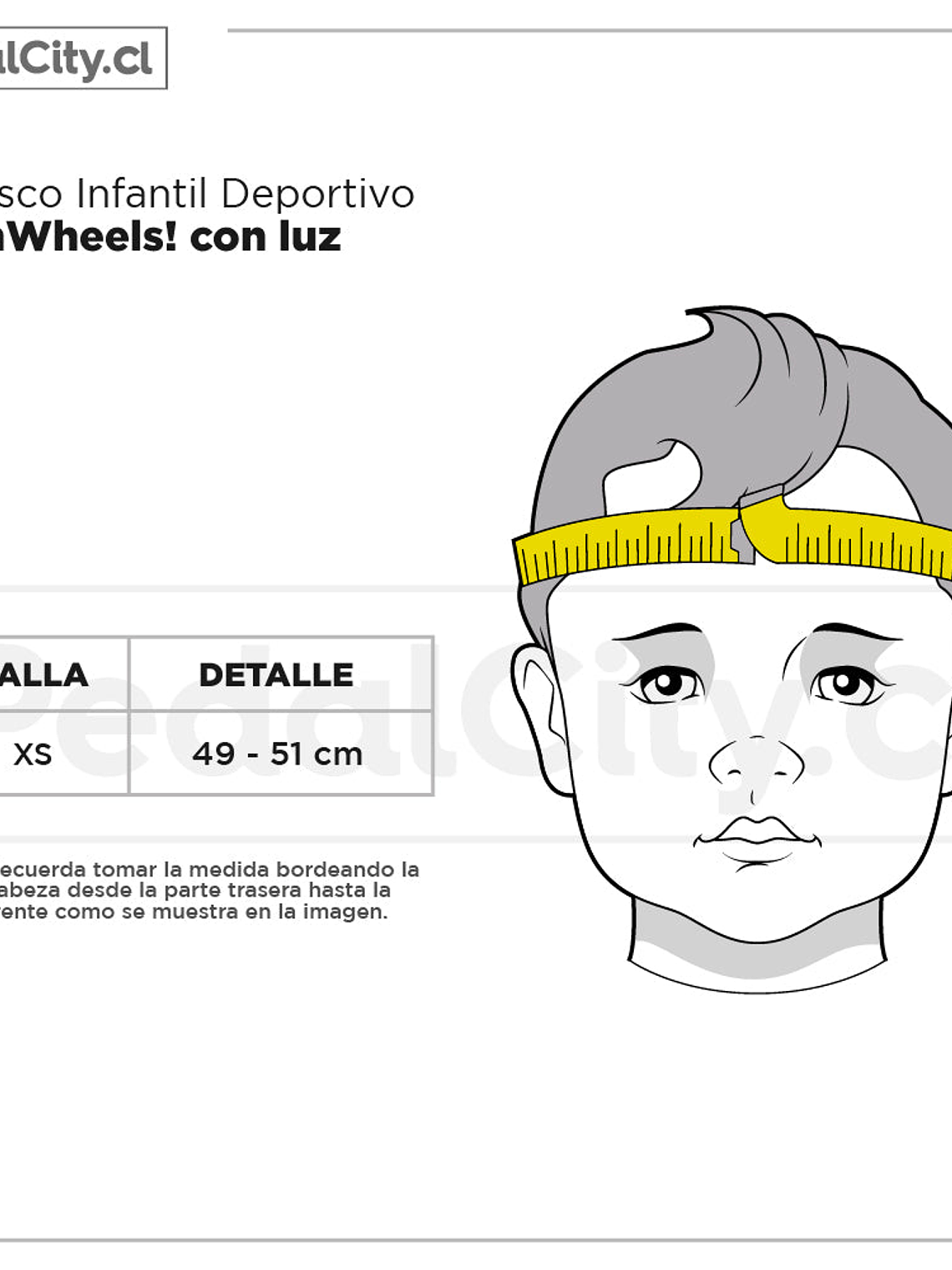 Casco Infantil Deportivo con Luz OnWheels! Green 7