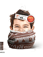 Bandana De Invierno Kids Reversible E9 -Brown - Miniatura 1