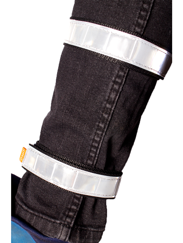 Set OnWheels! Afirma Pantalón Doble Reflectante Blanco 1