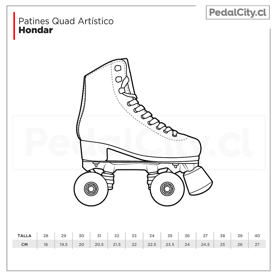 Patines Quad Artístico Blanco 6