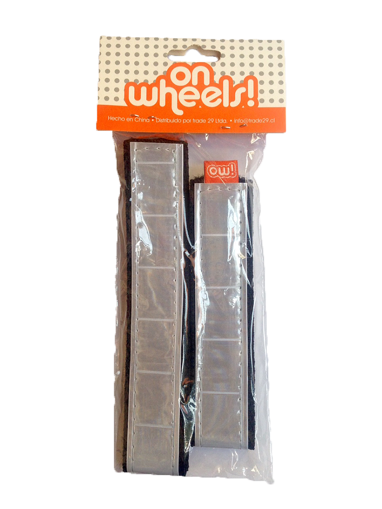 Set OnWheels! Afirma Pantalón Doble Reflectante Blanco 2