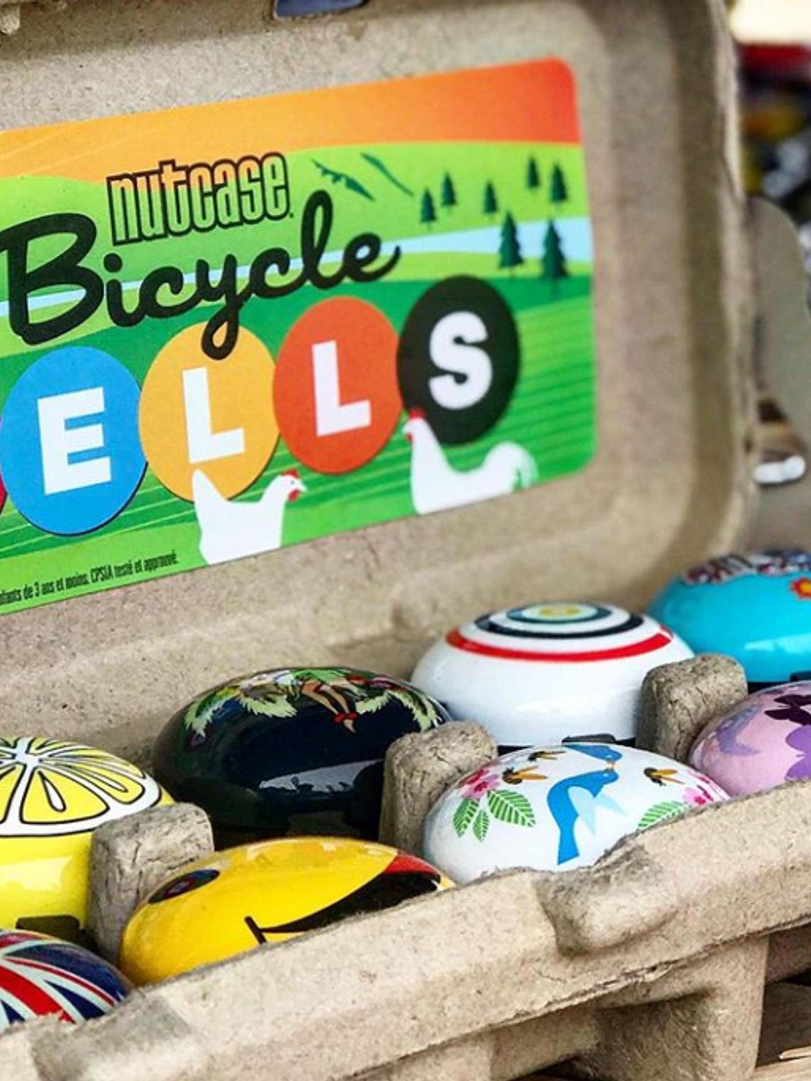 Campanilla Para Bicicleta Nutcase Very Berry 2