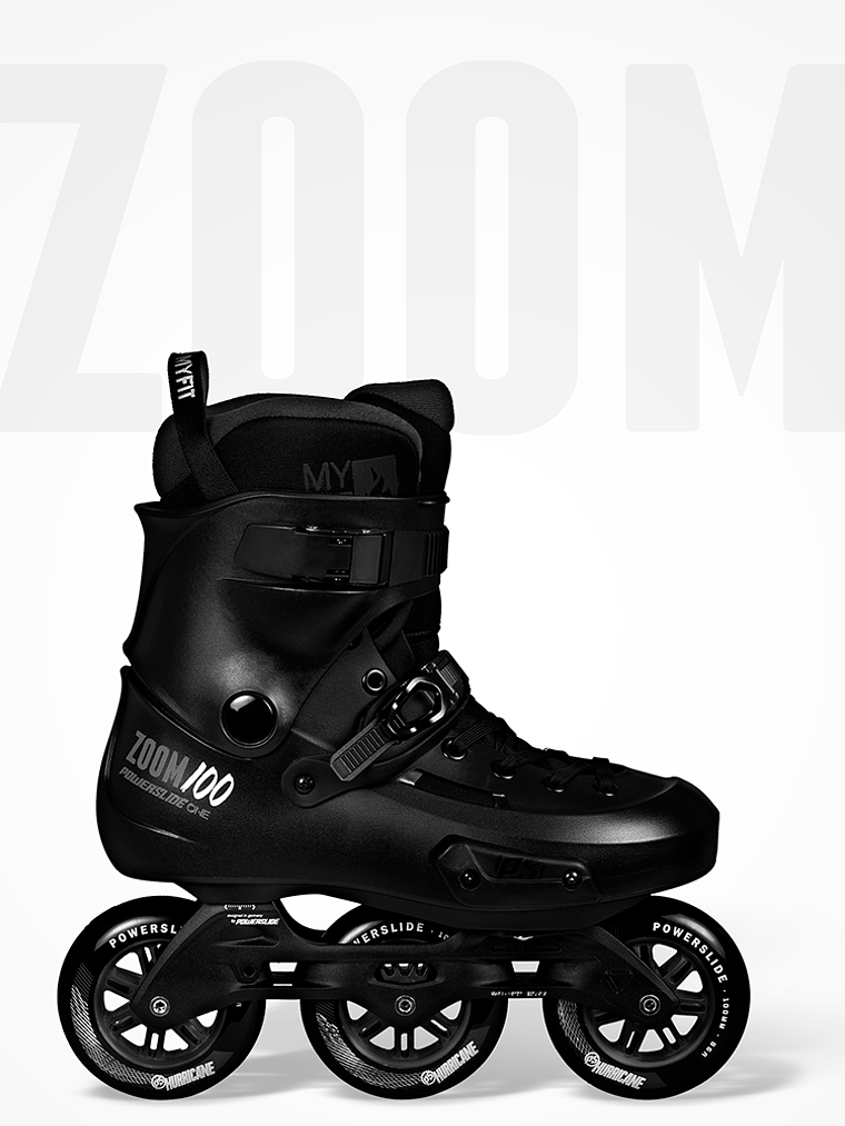 Patines Powerslide Zoom Pro 100 Black 4