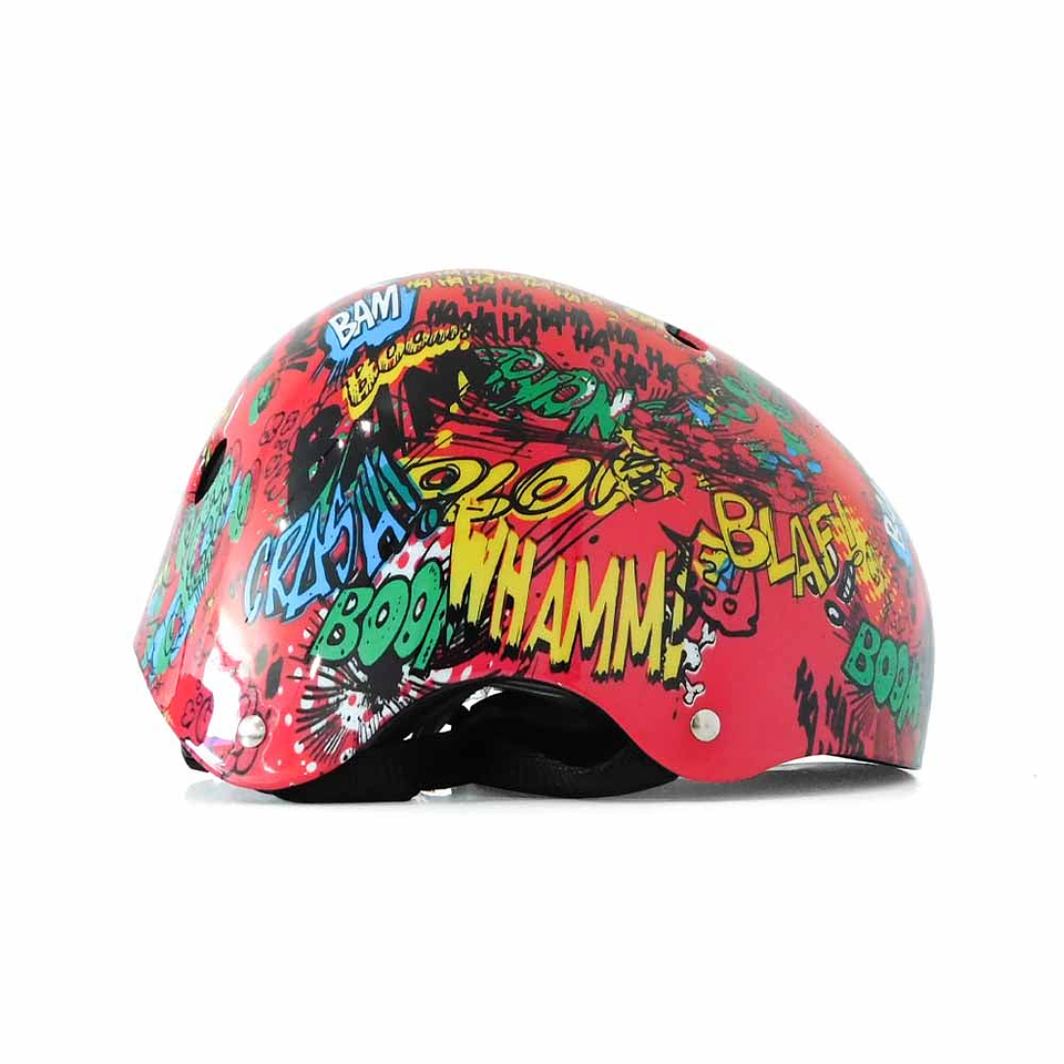 Casco Infantil con Luz Rojo OnWheels! 2