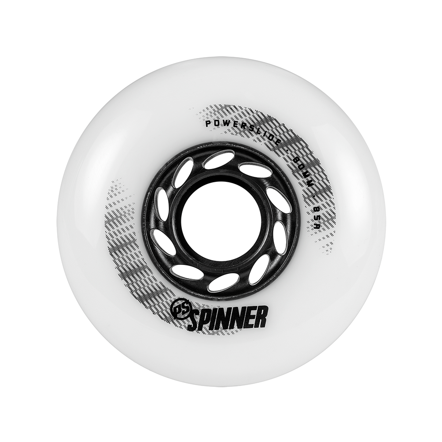 Pack de 4 Ruedas Spinner White de 80mm 1