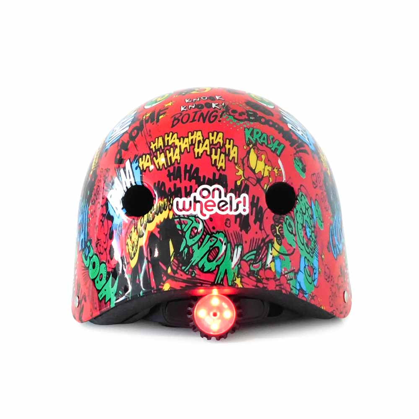 Casco Infantil con Luz Rojo OnWheels! 3