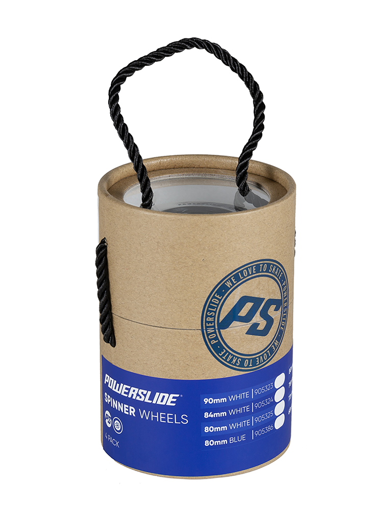 Pack de 4 Ruedas Spinner White de 80mm 2