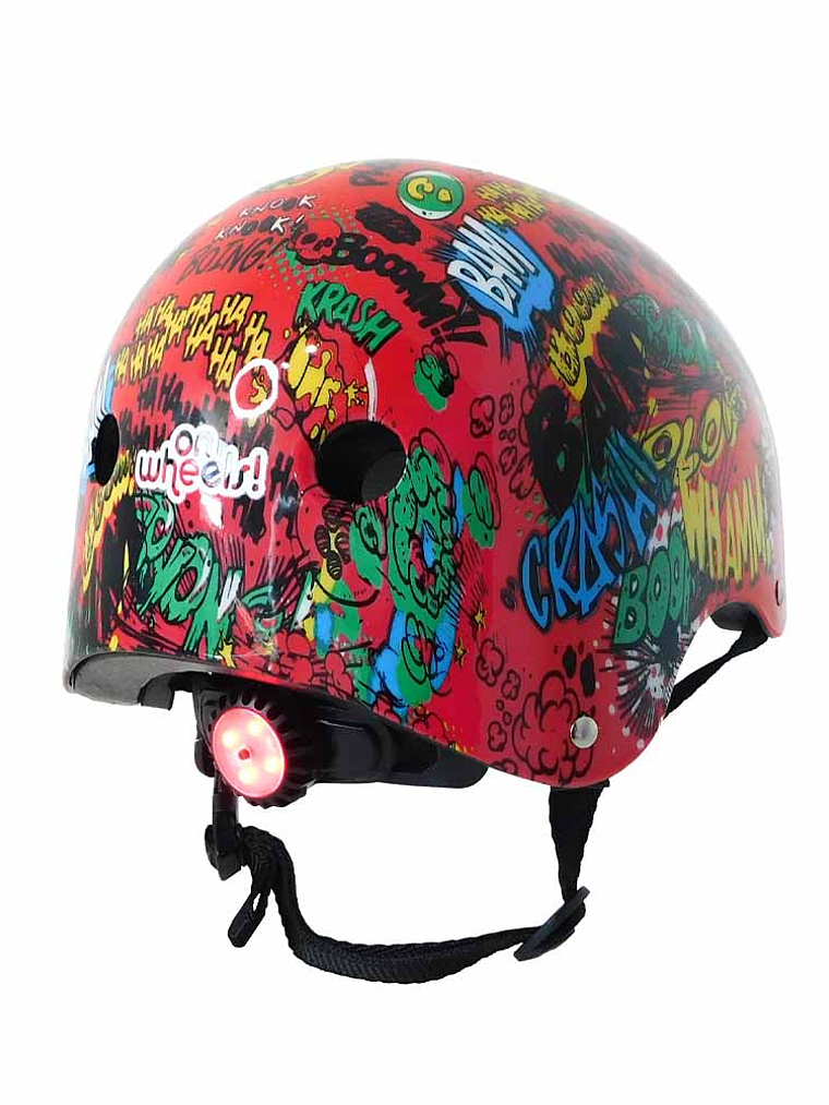 Casco Infantil con Luz Rojo OnWheels! 6