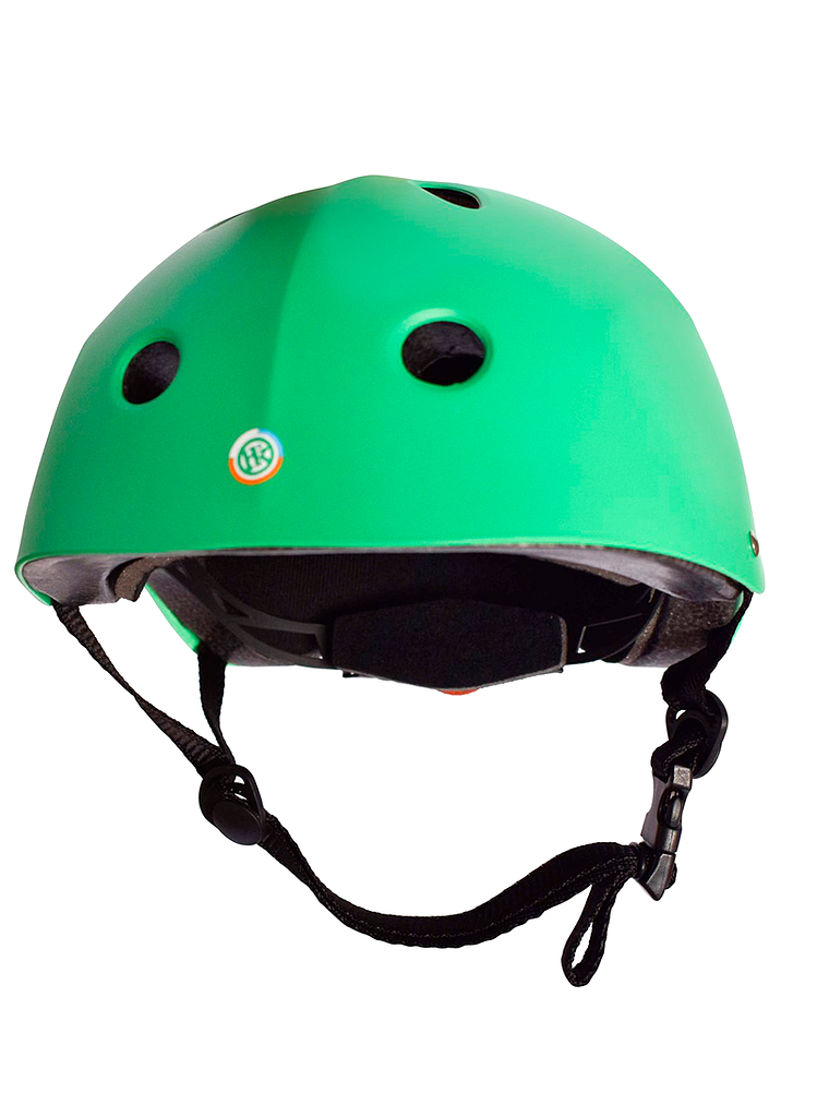 Casco Urbano Hook Verde Con Luz HK-301 1