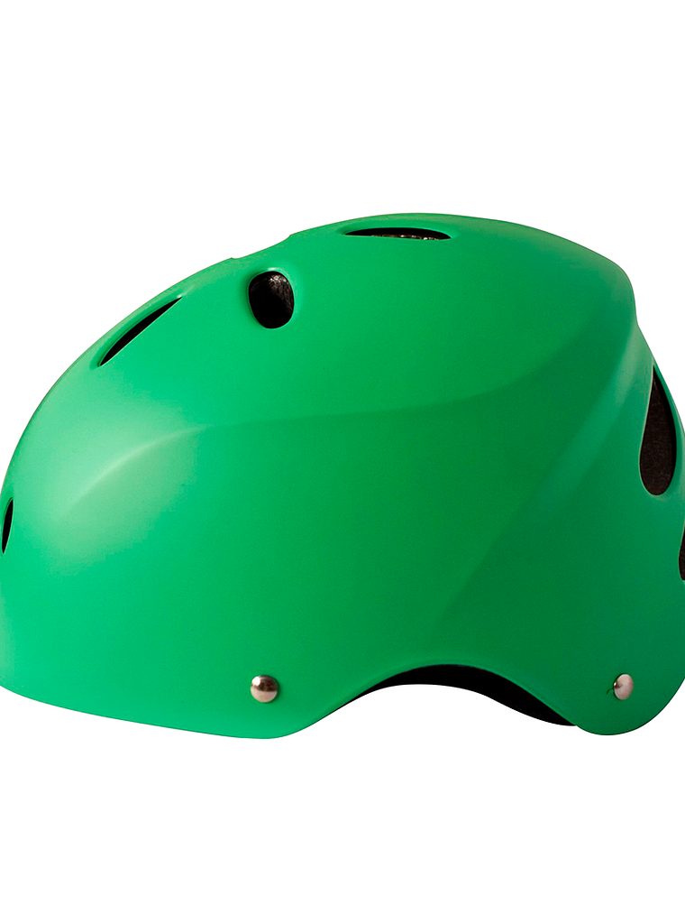 Casco Urbano Hook Verde Con Luz HK-301 3