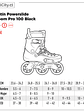 Patines Powerslide Zoom Pro 100 Black - thumbnail 11