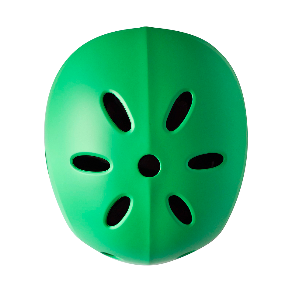 Casco Urbano Hook Verde Con Luz HK-301 5