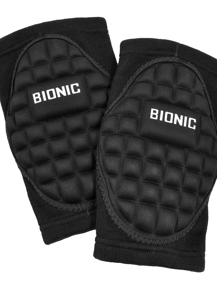 Rodilleras blandas Bionic Alligator Negra 1