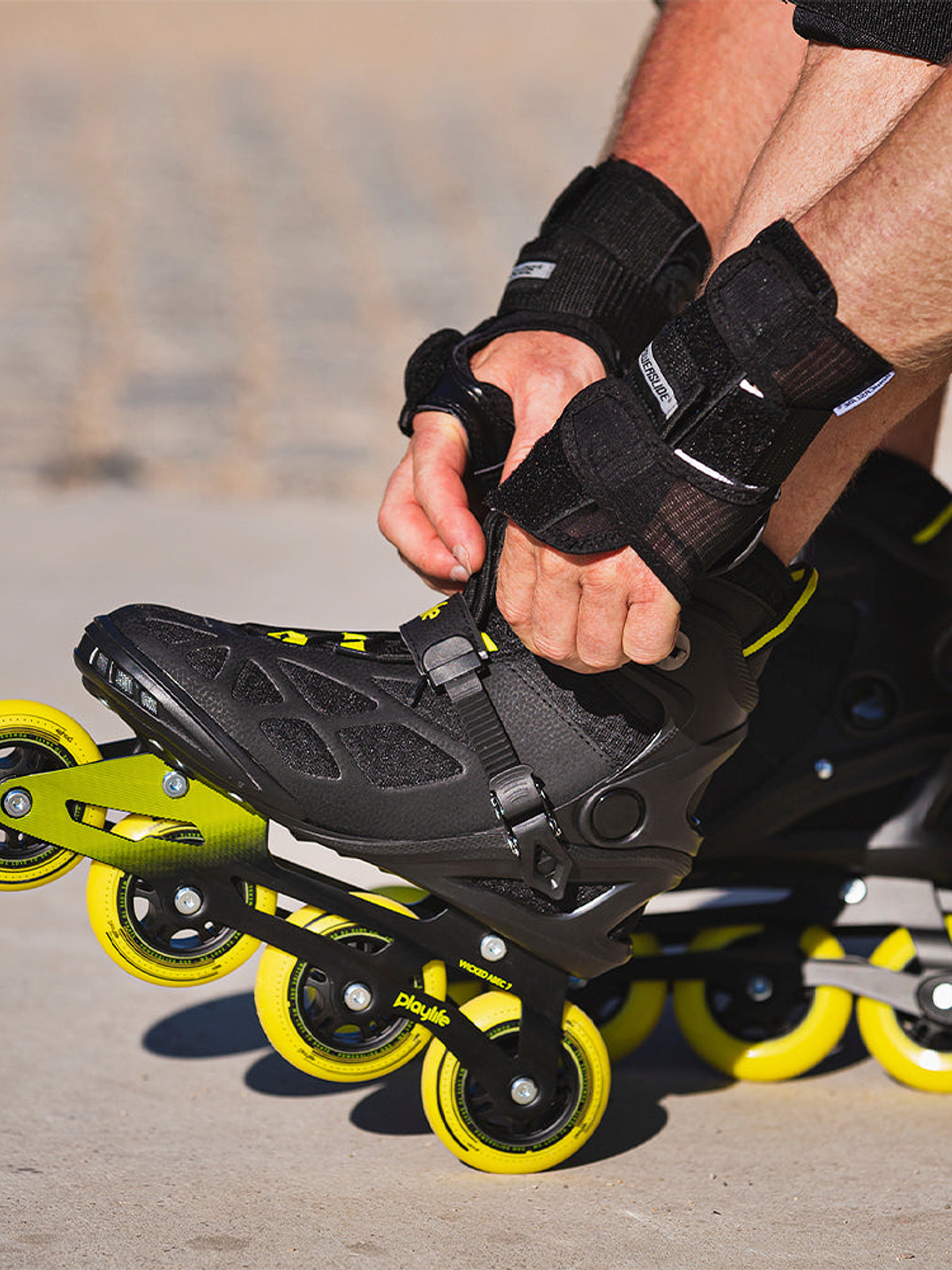 Patín Playlife One Lancer II Black/Green 7